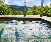 絶景露天風呂「びゅう湯」